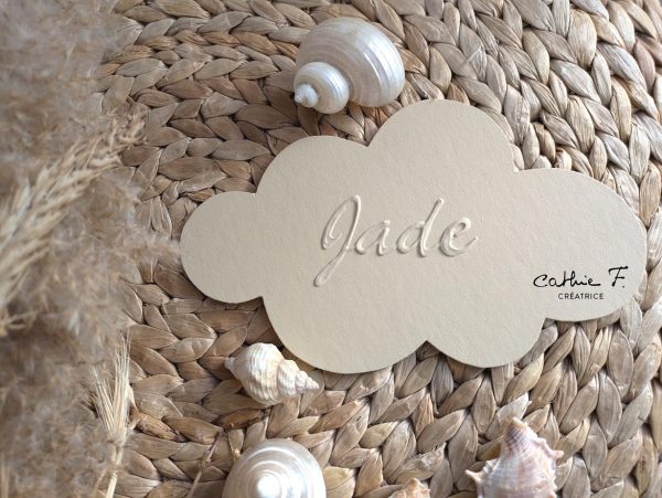 Plaque de porte enfant Jade